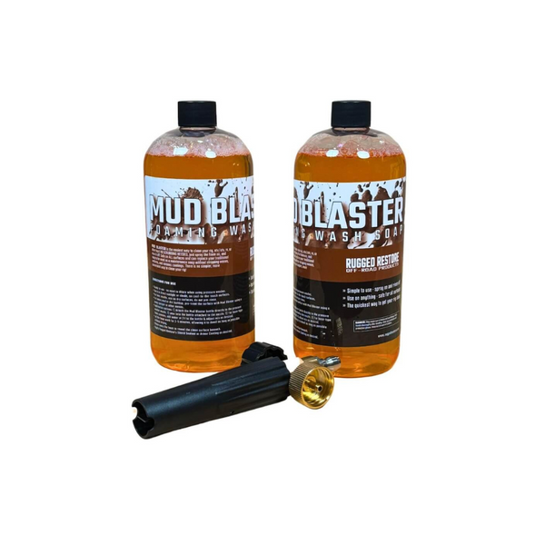 MUD BLASTER FOAMING WASH SOAP - PREMIUM KIT WITH PRESSURE WASHER CANNON