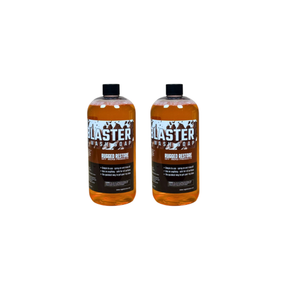 MUD BLASTER FOAMING WASH SOAP - VALUE KIT - (2) 32OZ BOTTLES