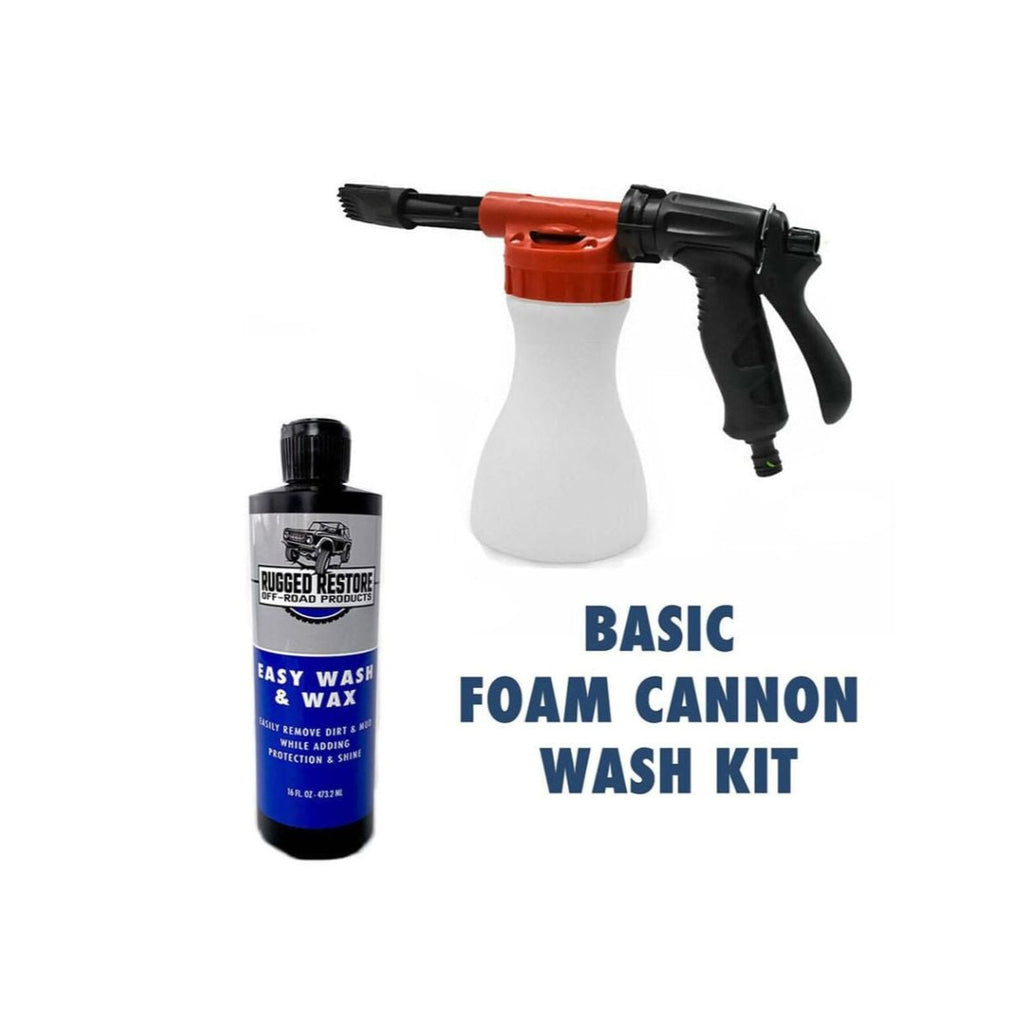 GARDEN HOSE FOAM CANNON WASH KIT