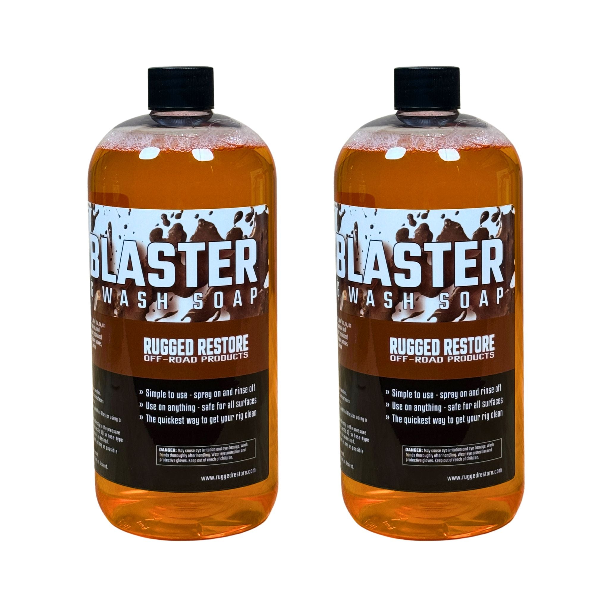 MUD BLASTER FOAMING WASH SOAP - Rugged Restore