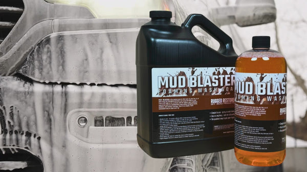 MUD BLASTER FOAMING WASH SOAP - PREMIUM KIT WITH PRESSURE WASHER CANNON & PUMP SPRAYER