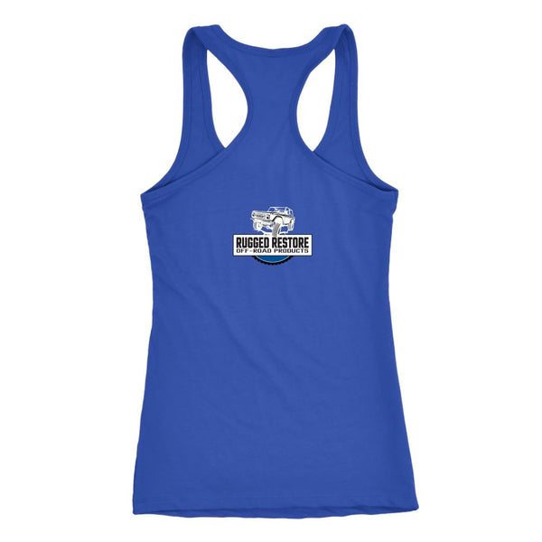 DON'T BE AFRAID TO GET DIRTY RACERBACK TANK - DARK T-shirt 