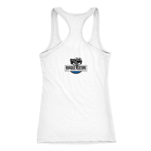 DON'T BE AFRAID TO GET DIRTY RACERBACK TANK - LIGHT T-shirt 