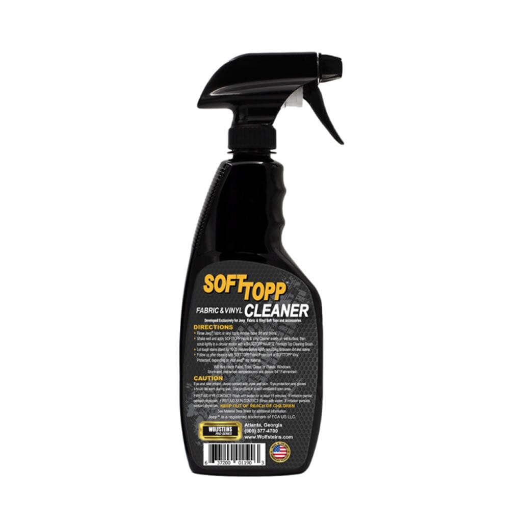 FABRIC & VINYL SOFT TOP TOP CLEANER Fabric Cleaner and Protectant 