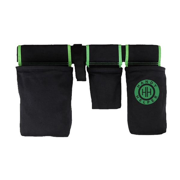 HANDY HELPER DETAILING & SHOP TOOL BELT Green Piping - Standard 44