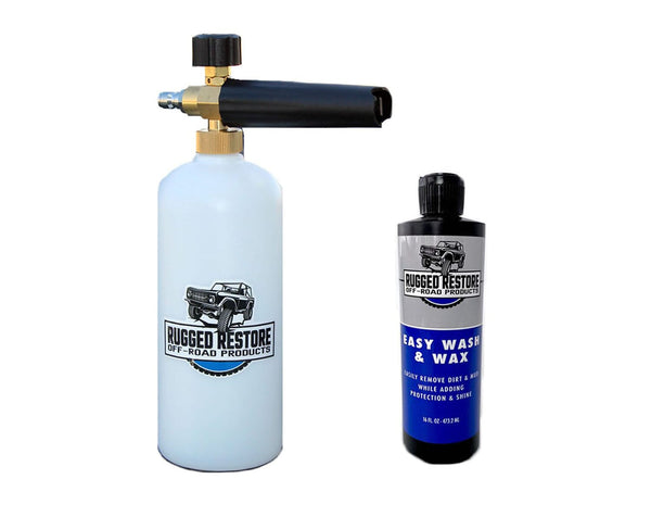 PRESSURE WASHER FOAM CANNON WASH KIT Wash 