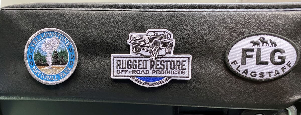 Rugged Restore Rig Patch Swag 