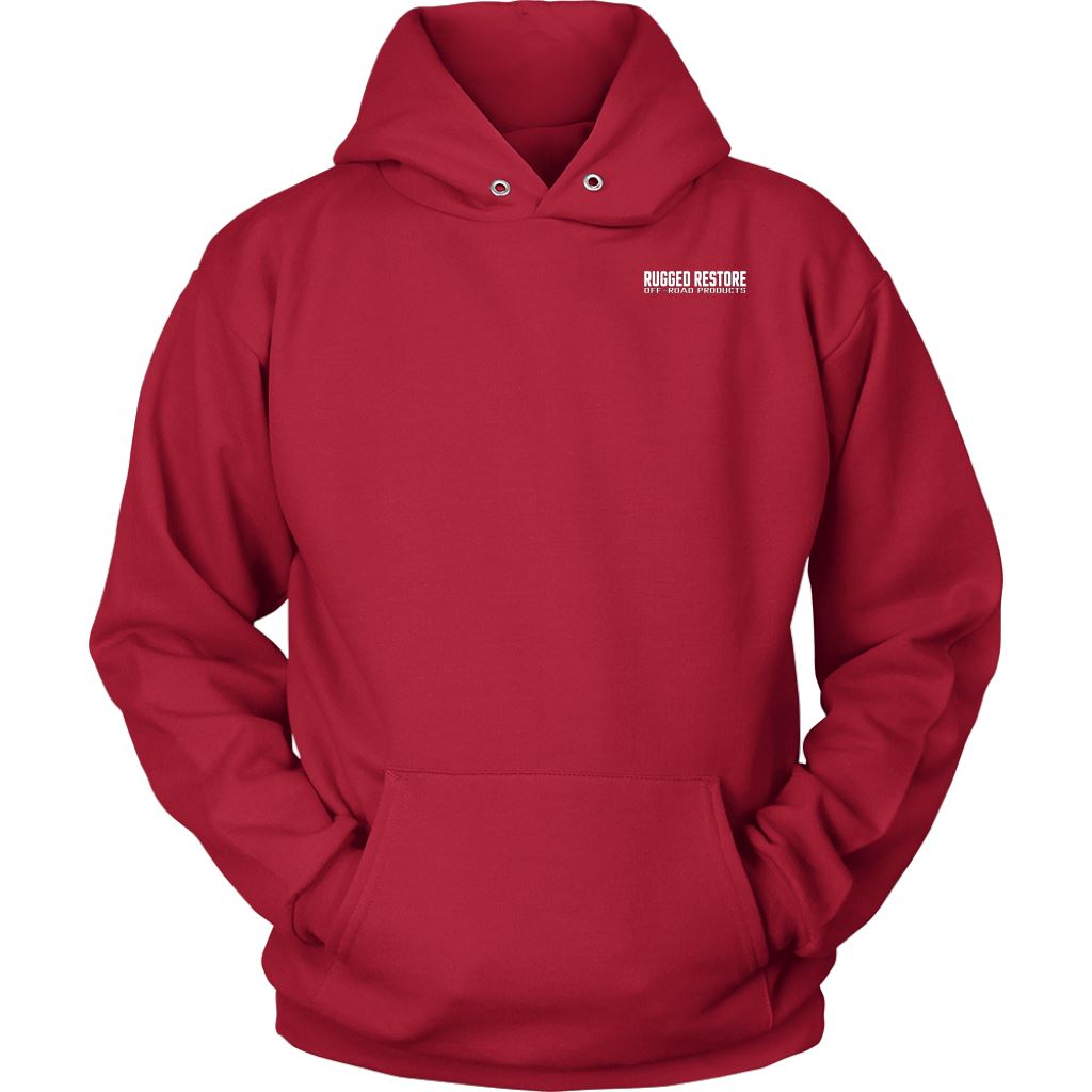 "Does This Tire Make My Butt Look Big?" Hoodie T-shirt Unisex Hoodie Red S
