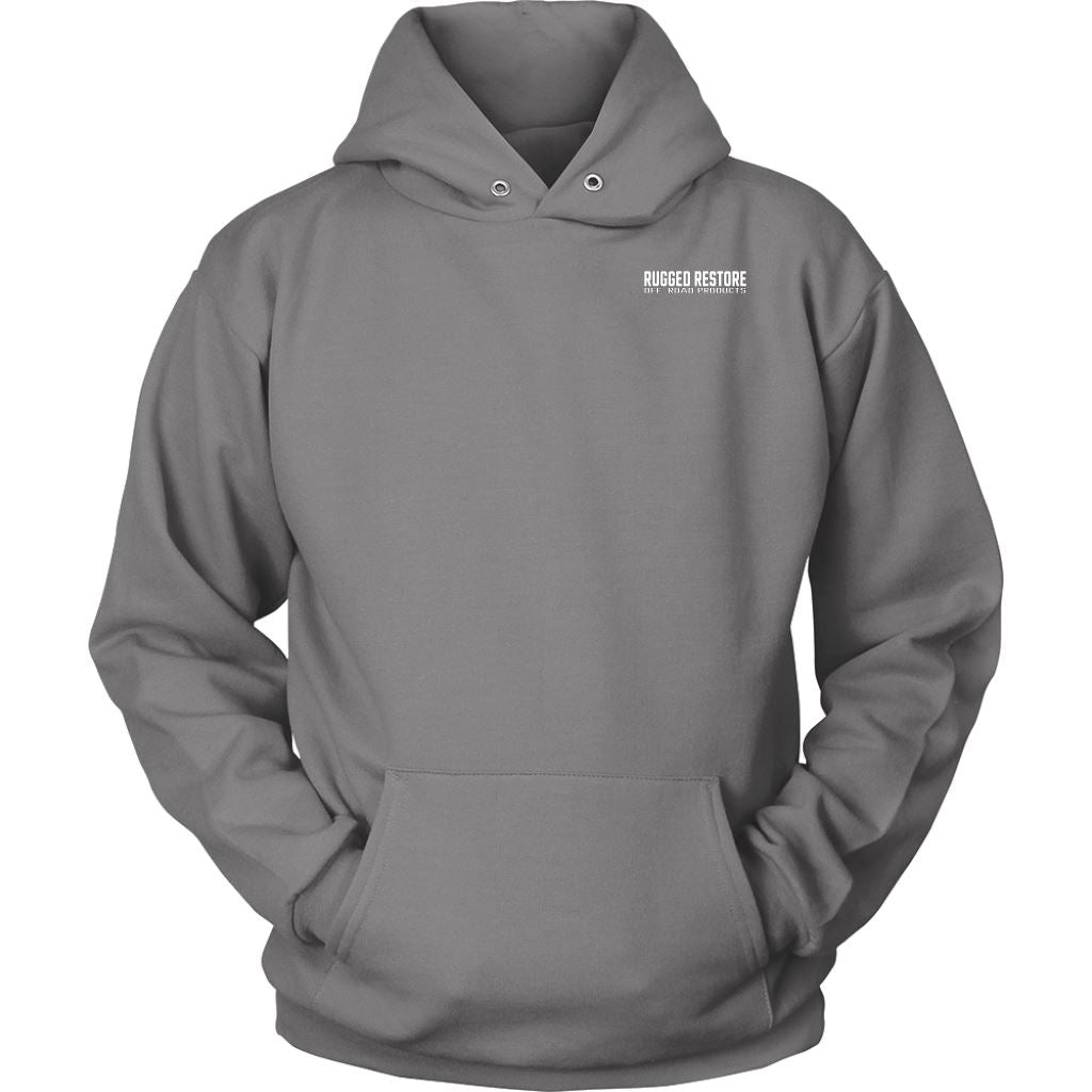 "Does This Tire Make My Butt Look Big?" Hoodie T-shirt Unisex Hoodie Grey S