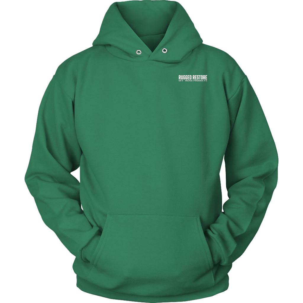 "Does This Tire Make My Butt Look Big?" Hoodie T-shirt Unisex Hoodie Kelly Green S