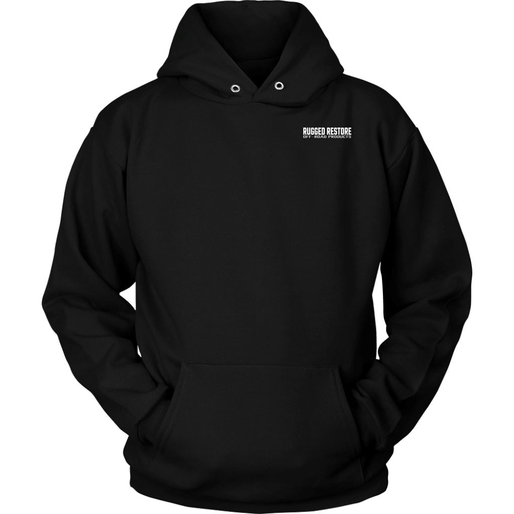 "Does This Tire Make My Butt Look Big?" Hoodie T-shirt Unisex Hoodie Black M