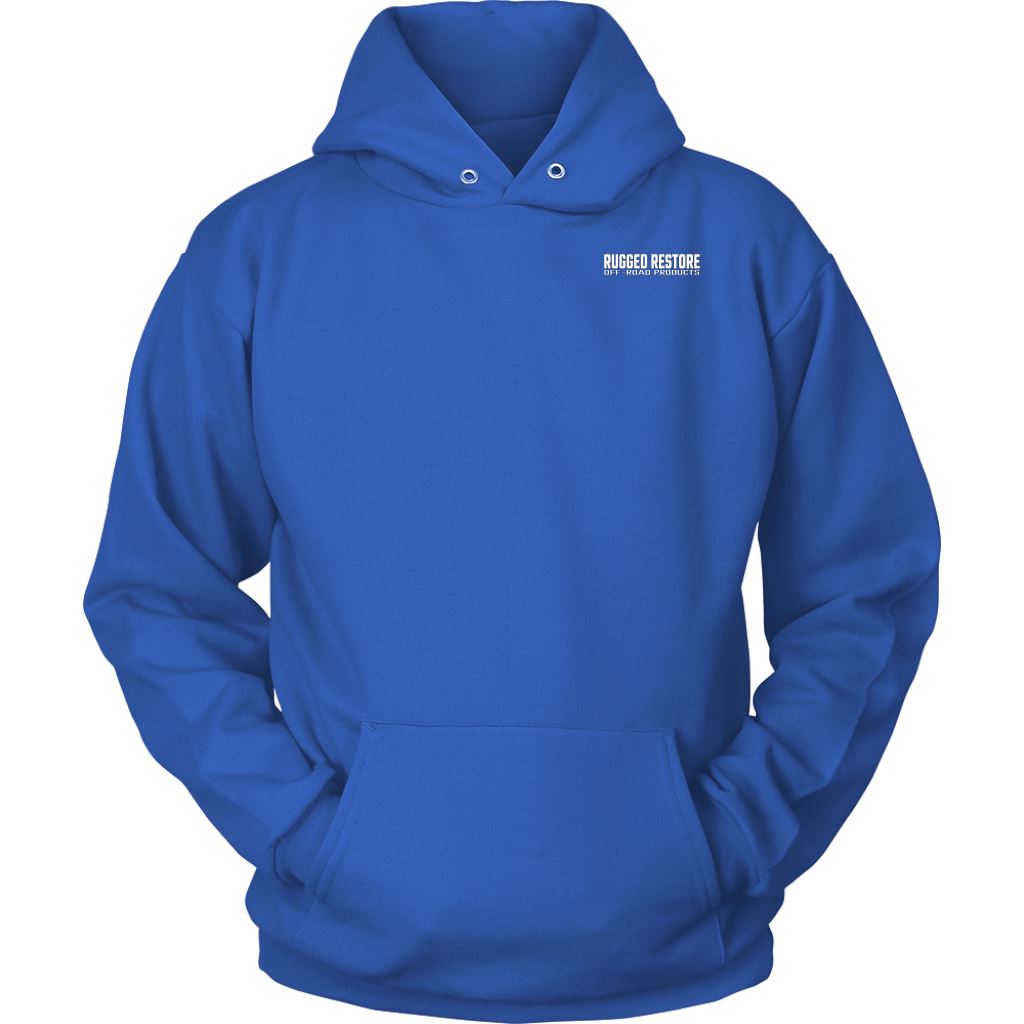 "Does This Tire Make My Butt Look Big?" Hoodie T-shirt Unisex Hoodie Royal Blue S