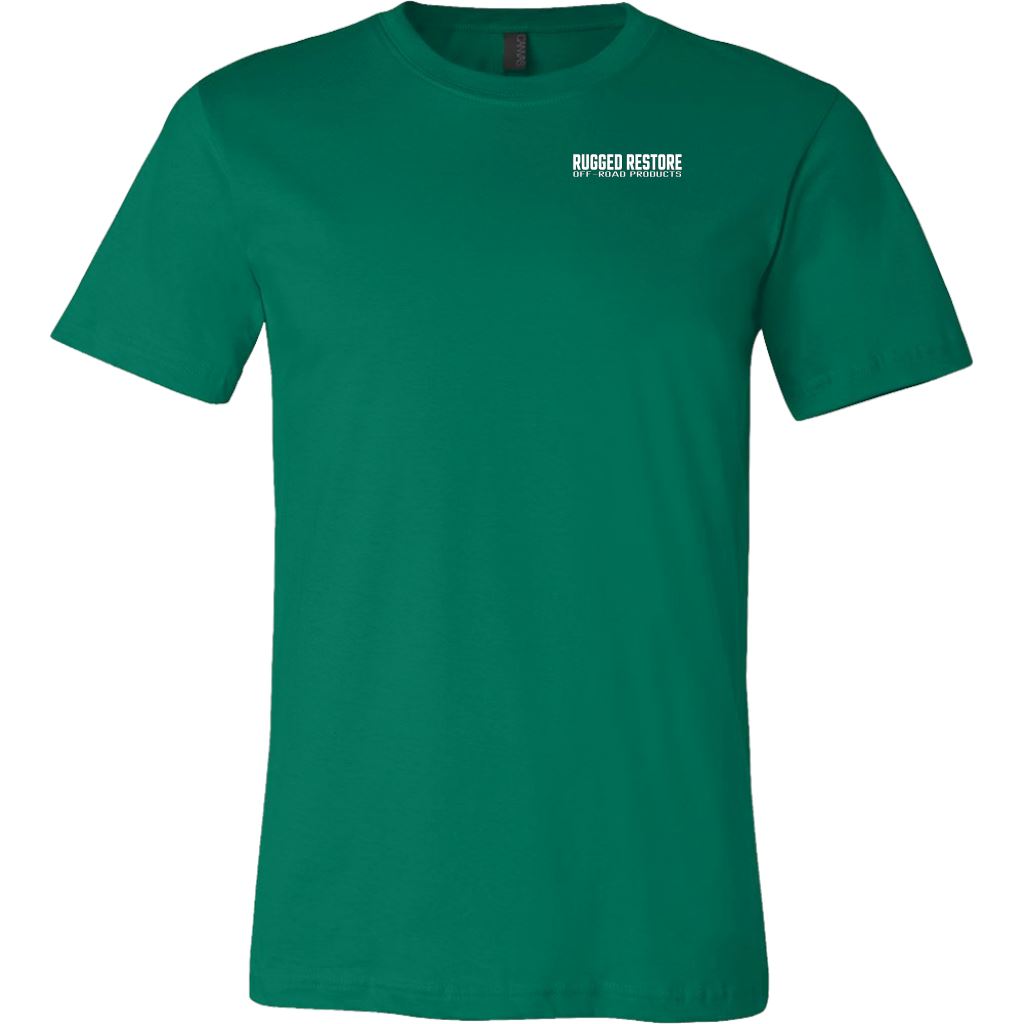"Does This Tire Make My Butt Look Big?" T-Shirt - Dark Colors T-shirt Canvas Mens Shirt Kelly Green S