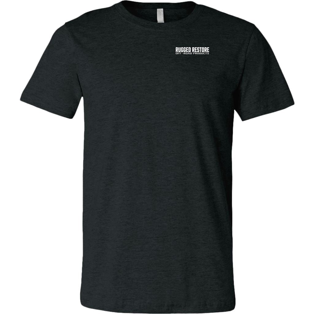 "Does This Tire Make My Butt Look Big?" T-Shirt - Dark Colors T-shirt Canvas Mens Shirt Dark Heather Grey S