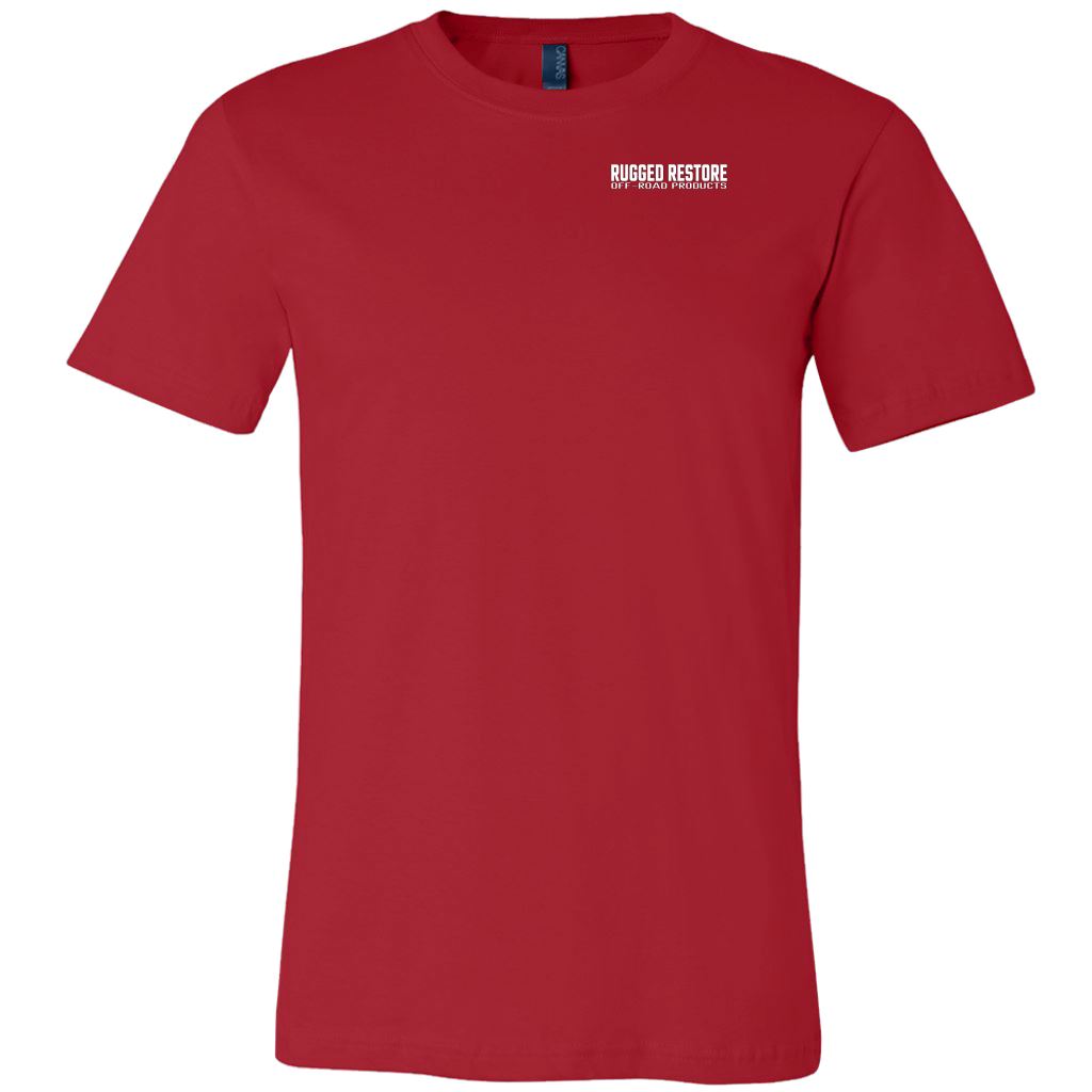 "Does This Tire Make My Butt Look Big?" T-Shirt - Dark Colors T-shirt Canvas Mens Shirt Red S