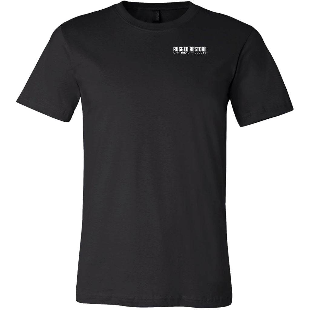 "Does This Tire Make My Butt Look Big?" T-Shirt - Dark Colors T-shirt Canvas Mens Shirt Black M