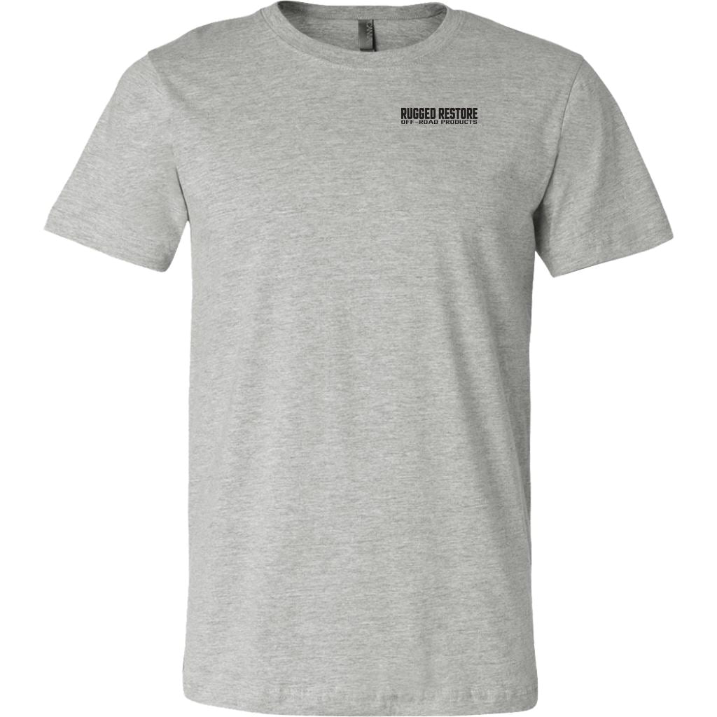 "Does This Tire Make My Butt Look Big?" T-Shirt - Light Colors T-shirt Canvas Mens Shirt Athletic Heather S