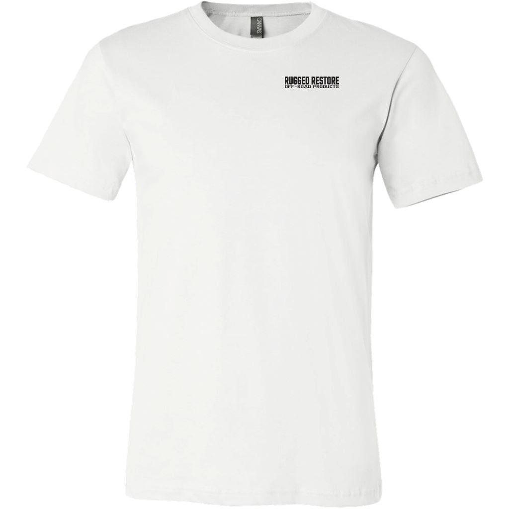 "Does This Tire Make My Butt Look Big?" T-Shirt - Light Colors T-shirt Canvas Mens Shirt White S