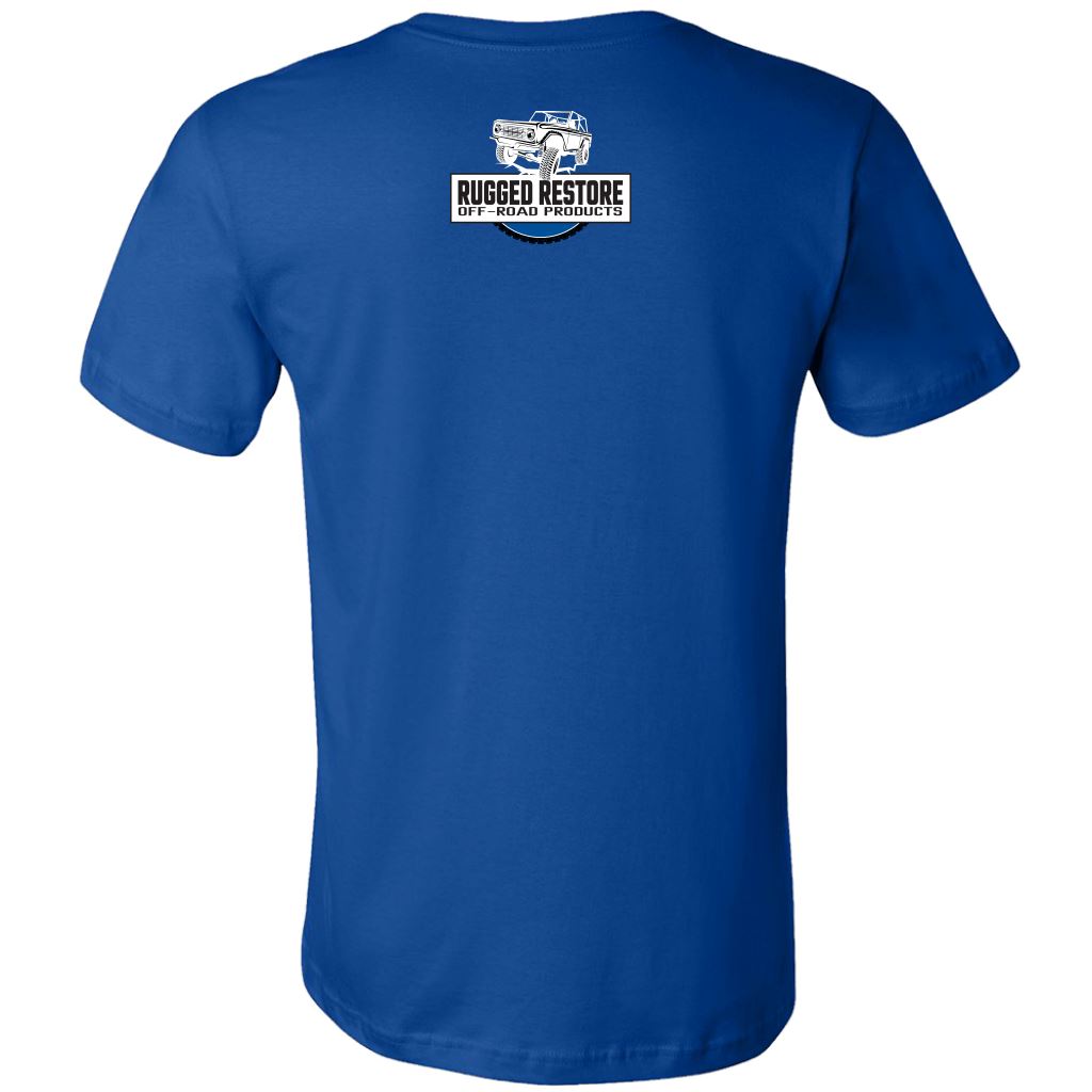 DON'T BE AFRAID TO GET DIRTY MEN'S FITTED TEE - DARK T-shirt 