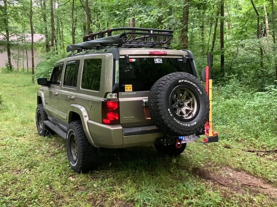 Universal Swing Out Tire Carrier by 6 Monkeys Upfit Parts 